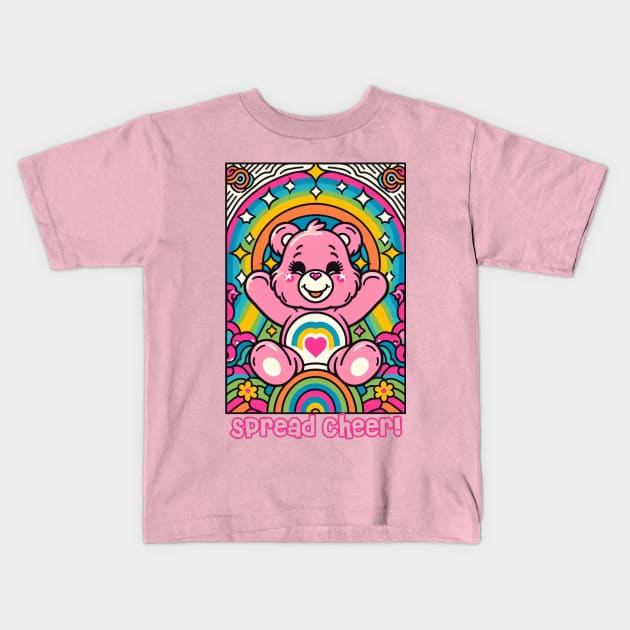 Spread Cheer! Kids T-Shirt by Tiger Mountain Design Co.